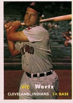 Vic Wertz 1957 Topps #78 Sports Card