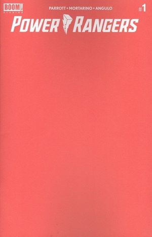 Power Rangers #1 (Cover D Blank Sketch Variant)