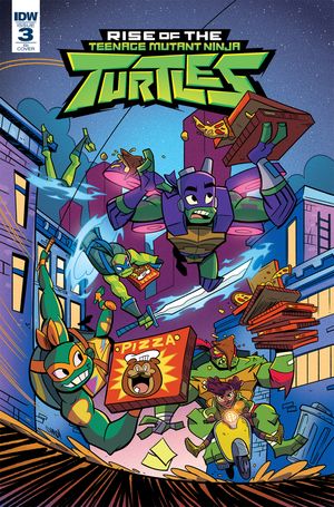 Rise of the Teenage Mutant Ninja Turtles #3 (10 Copy Cover Thomas)