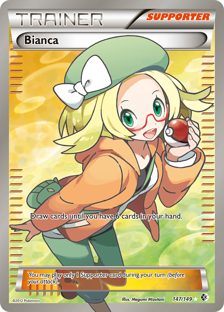 Bianca (Trainer: Supporter) (147/149) - Boundaries Crossed Pokémon Card