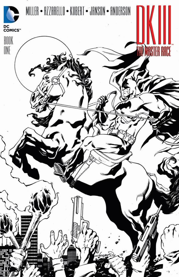 The Dark Knight III: The Master Race #1 (Vault Collectibles Sketch Edition)