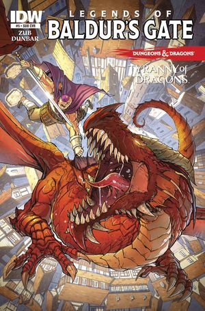 Dungeons &amp; Dragons Legends Of Baldurs Gate #5 (Subscription Variant)