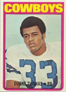 Duane Thomas 1972 Topps #180 Sports Card