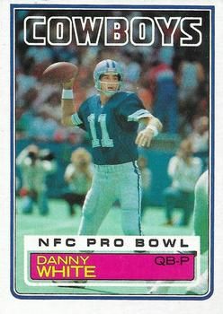 Danny White 1983 Topps #56 Sports Card