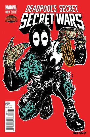 Deadpools Secret Secret Wars #1 (Gazin Album Artist Variant)