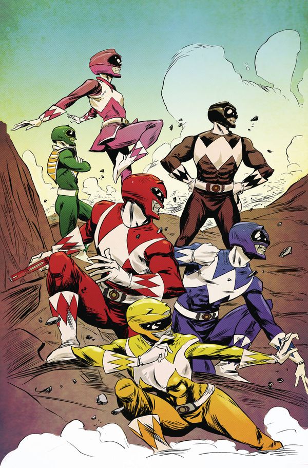 Mighty Morphin Power Rangers #3 (50 Copy Cover Greene Cover)