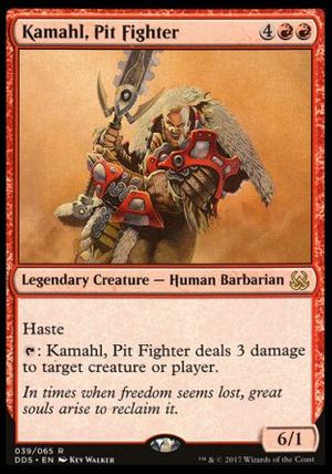 Kamahl, Pit Fighter (Mind vs. Might)