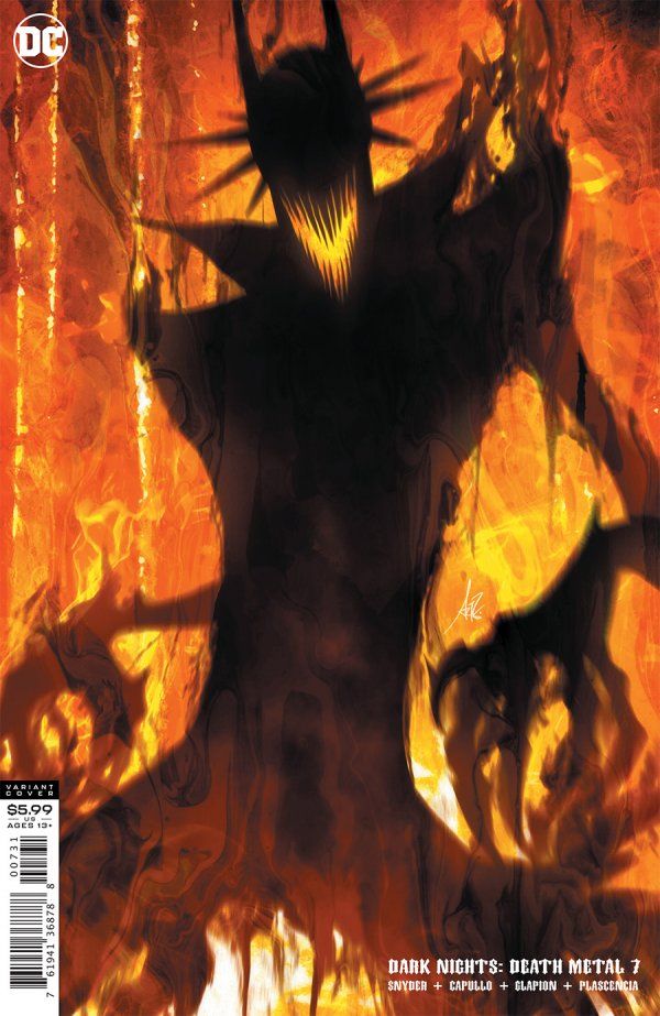 Dark Nights: Death Metal #7 (Lau Variant Cover)