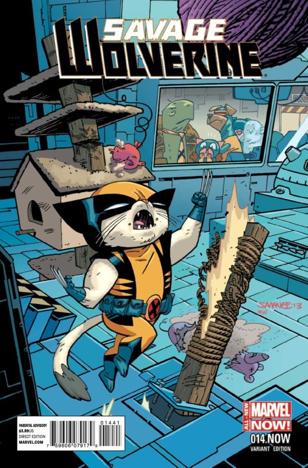 Savage Wolverine #14.1 (Animal Var)