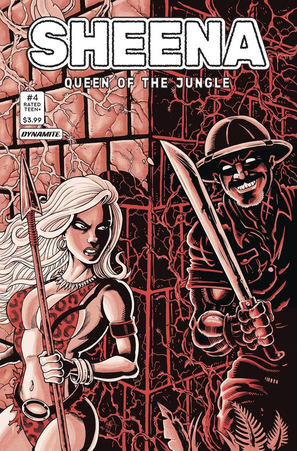 Sheena: Queen of the Jungle #4 (Cvr N Foc Tmnt Homage Haeser Original)