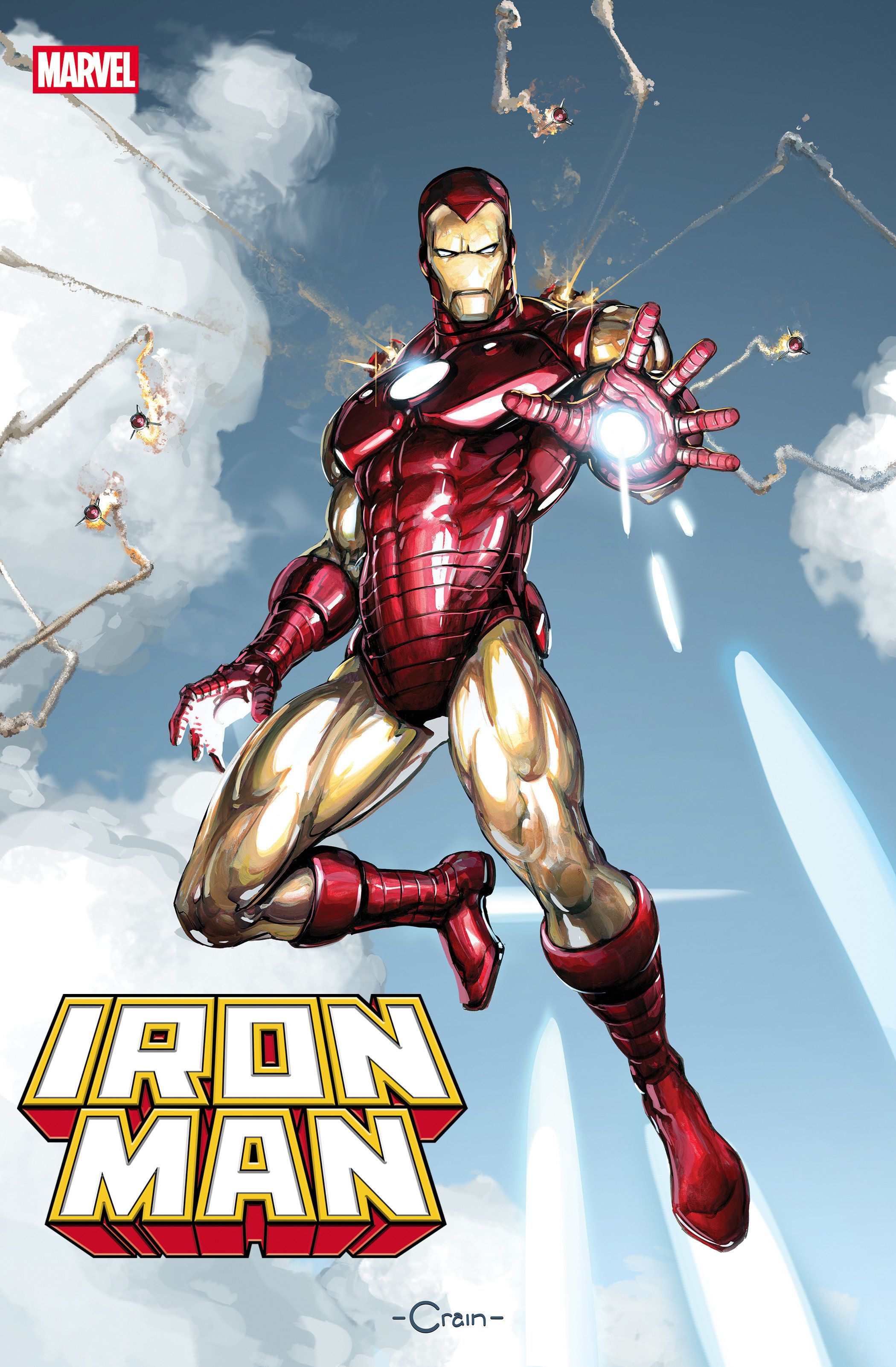 Iron Man #1 (Clayton Crain Variant) Comic