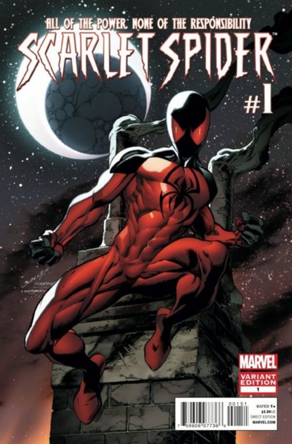 Scarlet Spider #1 (Bagley Variant Cover)