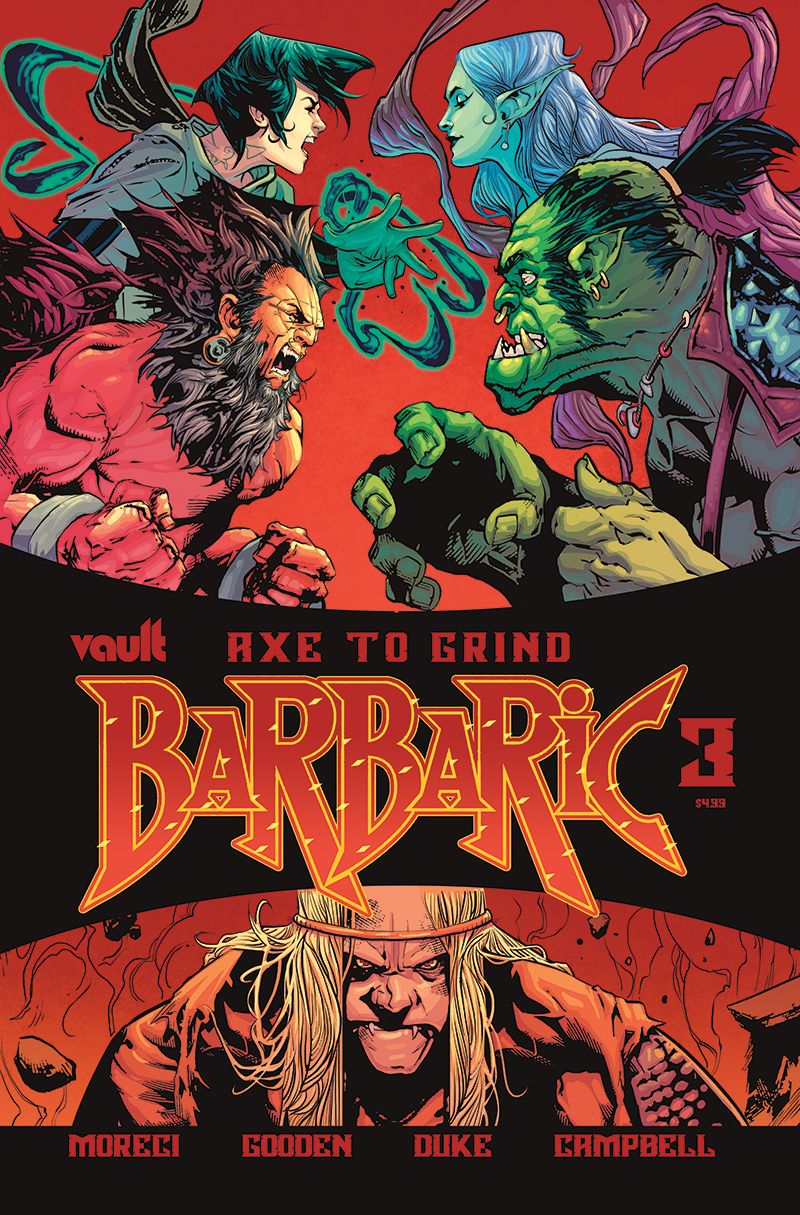 Barbaric: Axe To Grind #3 Comic