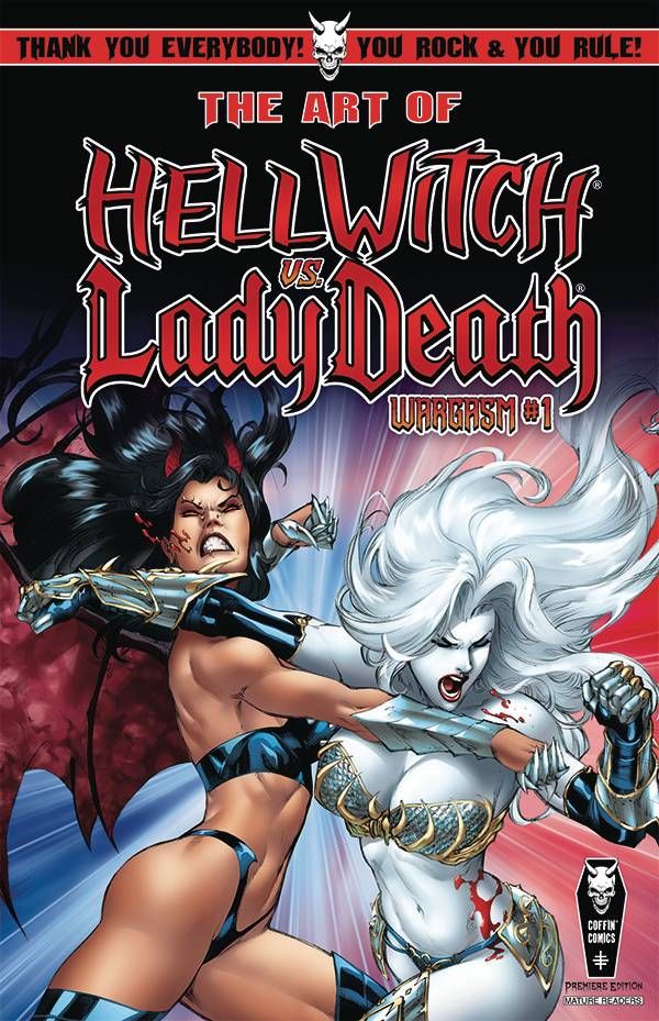 Art of Hellwitch vs. Lady Death: Wargasm #1 (Premiere Edition) Comic