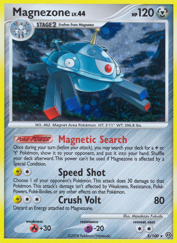 Magnezone (5/100) - Stormfront Pokémon Card