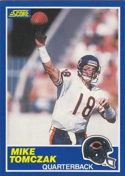 Mike Tomczak 1989 Score #40 Sports Card