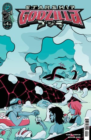 Starship Godzilla #4 (Variant B Gooch)