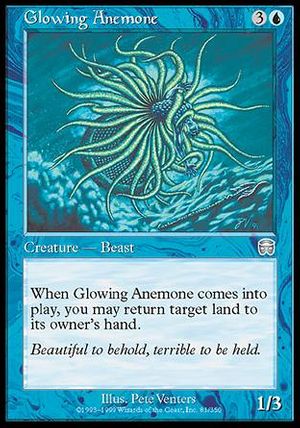 Glowing Anemone (Mercadian Masques)