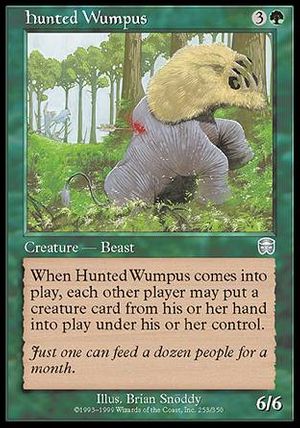 Hunted Wumpus (Mercadian Masques)