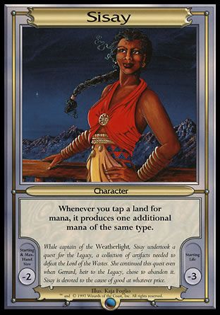 Sisay (Vanguard) Trading Card