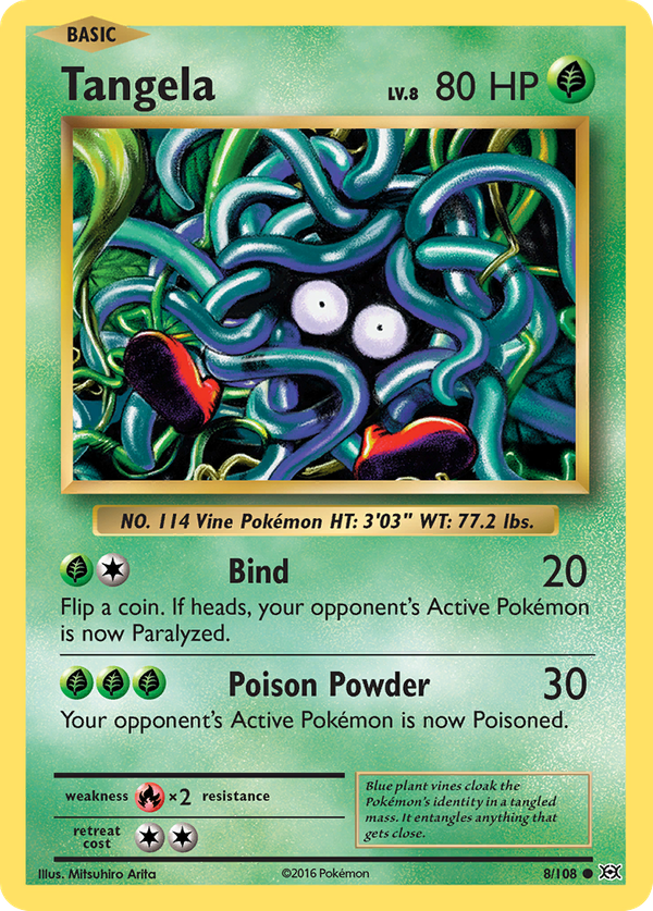 Tangela (8/108) - Evolutions