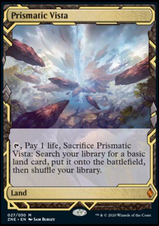 Prismatic Vista (Zendikar Rising Expeditions) Trading Card