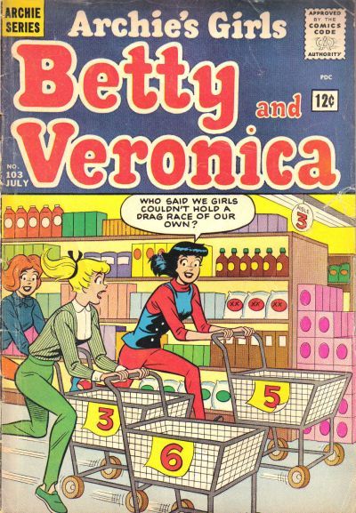 Archie's Girls Betty and Veronica #103 Comic