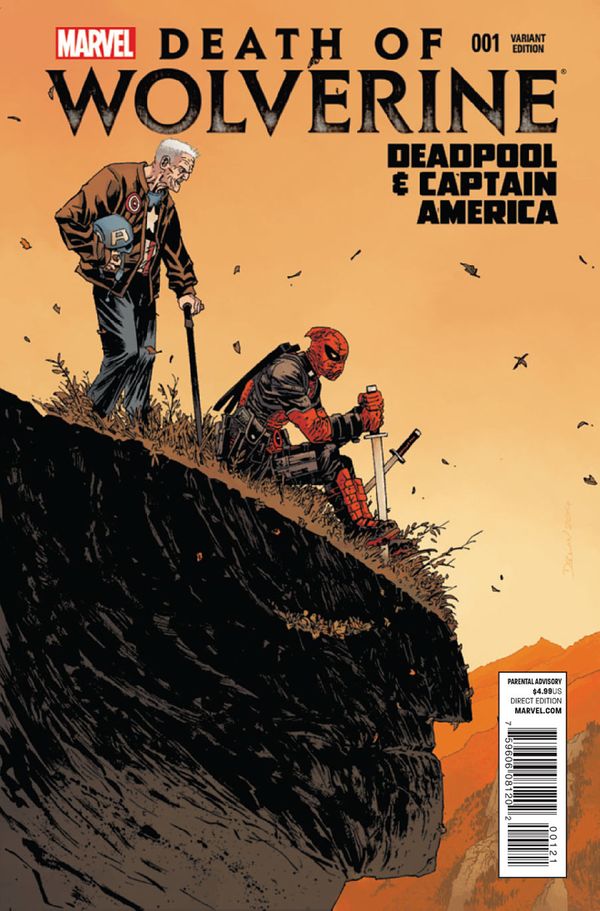 Death Of Wolverine Deadpool And Captain America #1 (Variant Edition)