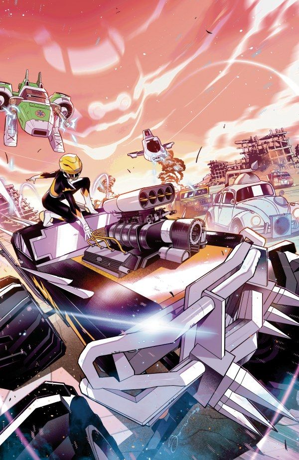 Power Rangers Unlimited #4 (Cover D Federico Sorressa Foil Virgin Variant) Comic