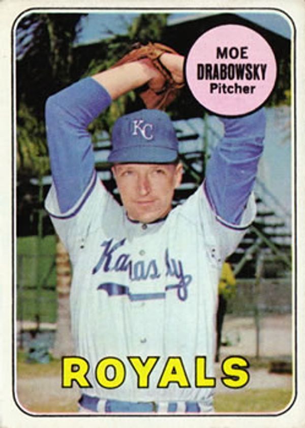 Moe Drabowsky 1969 Topps #508