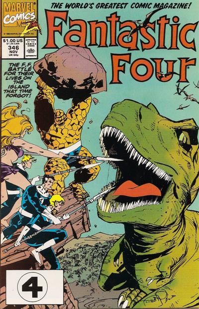 Fantastic Four #346 Comic