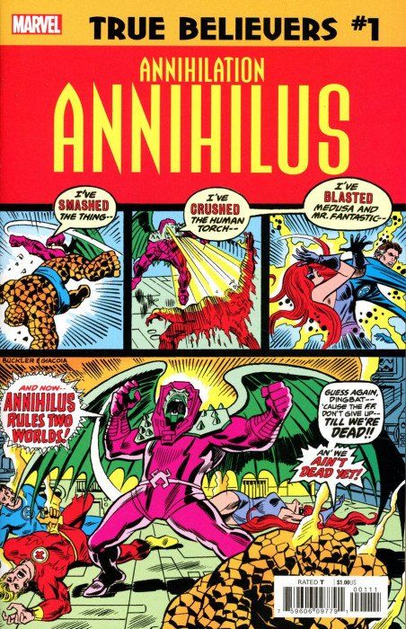 True Believers: Annihilation - Annihilus #1 Comic