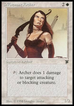 D'Avenant Archer (Legends) Trading Card