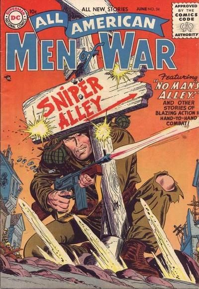 All-American Men of War #34 Comic