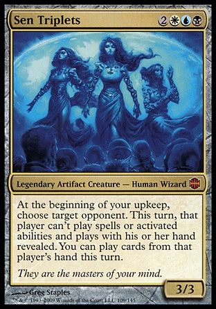 Sen Triplets (Alara Reborn) Trading Card