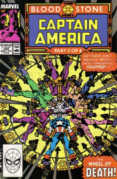 Captain America #359 Comic