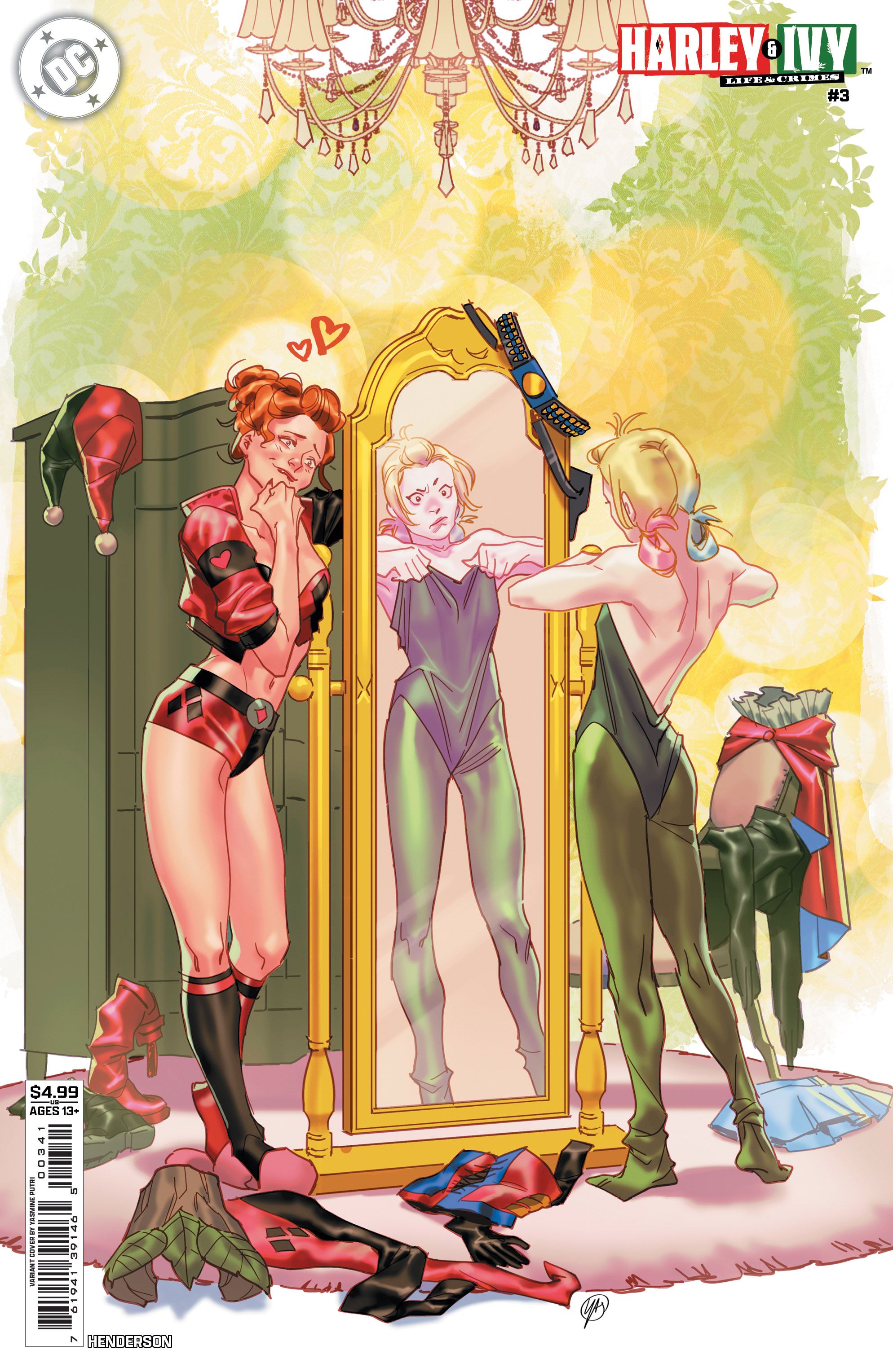 Harley And Ivy Life And Crimes #3 (Cvr D Yasmine Putri Card Stock Variant) Comic