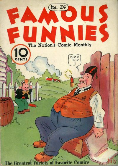 Famous Funnies #24 Comic
