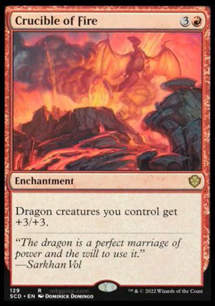 Crucible of Fire (Starter Commander Decks) Trading Card