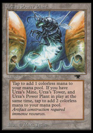 Urza's Power Plant (Bug) (Antiquities) Trading Card