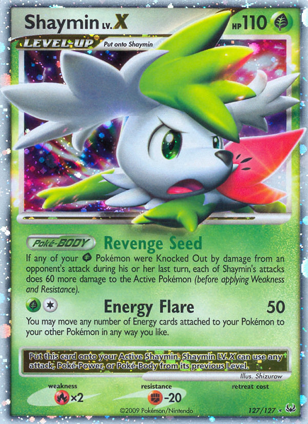 Shaymin LV.X (127/127) - Platinum Pokémon Card