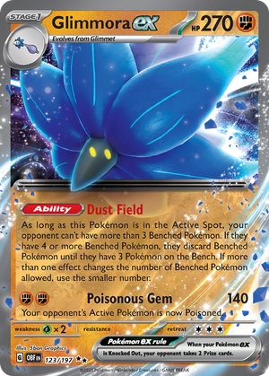Glimmora ex (123/197) - Obsidian Flames