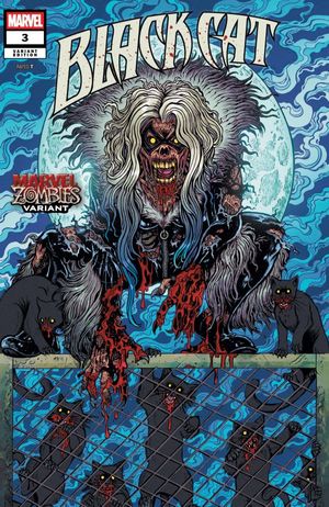 Black Cat #3 (Maria Wolf Marvel Zombies Variant)