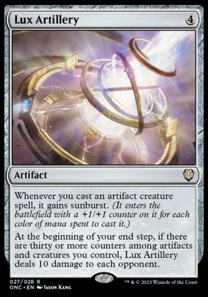 Lux Artillery (Phyrexia: All Will Be One Commander Decks)