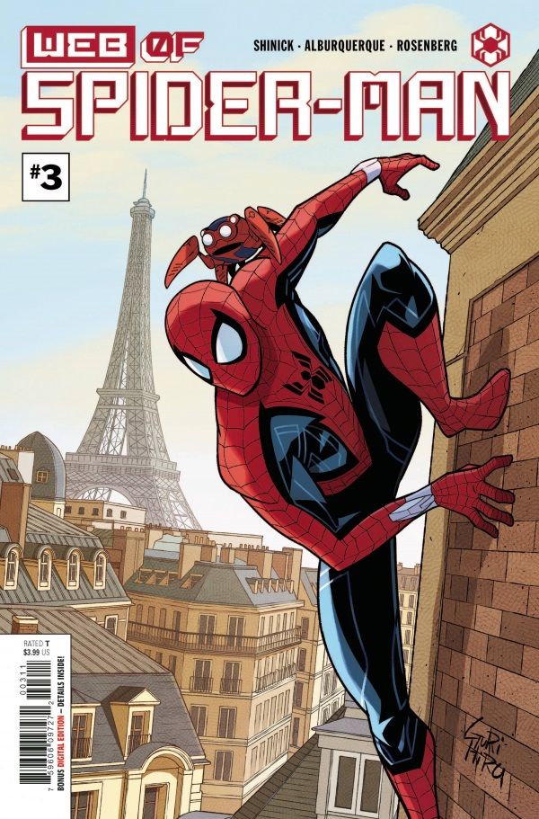 W.E.B. of Spider-Man  #3 Comic