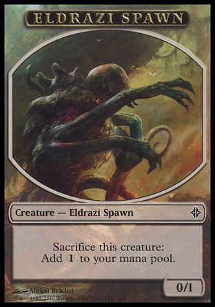 Eldrazi Spawn (Rise of the Eldrazi) Trading Card