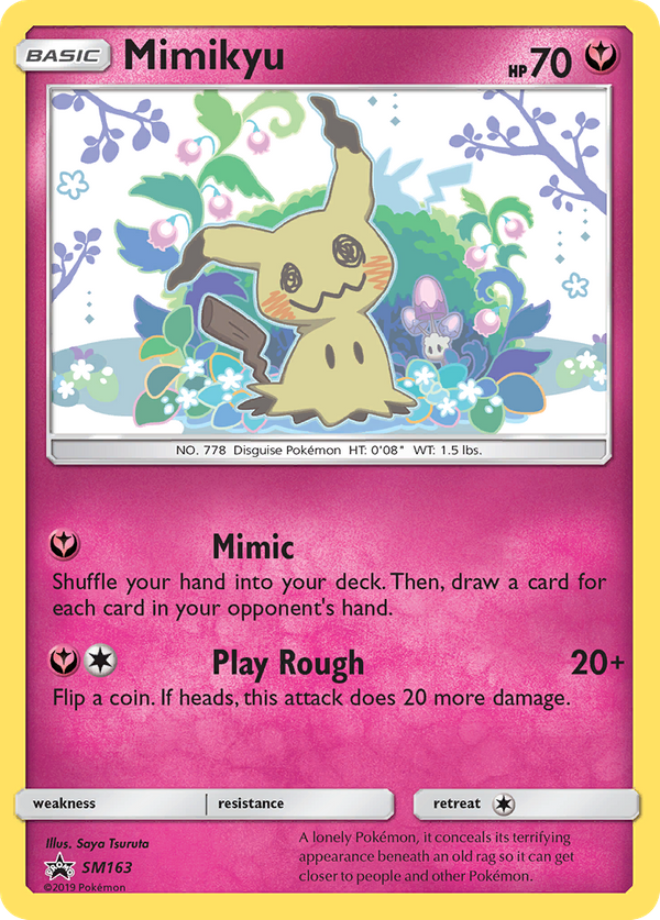 Mimikyu (SM163) - SM Black Star Promos