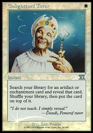 Enlightened Tutor (Arena Promos) Trading Card