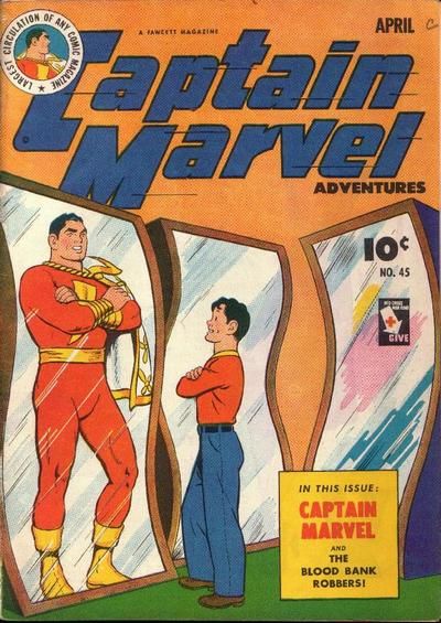 Captain Marvel Adventures #45 Comic
