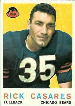Rick Casares 1959 Topps #120 Sports Card